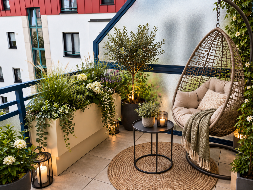 Loggia – Visualisierung einer möglichen Gestaltung